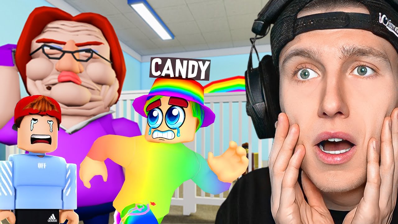 Wir BRECHEN AUS vom KINDERGARTEN in Roblox!