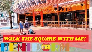 Benidorm's THE SQUARE - NEW LOOKS vs OLD TAT⁉️🇬🇧🍹Do YOU LOVE It Or HATE It?🪩🇪🇸🕺🏻 #benidorm