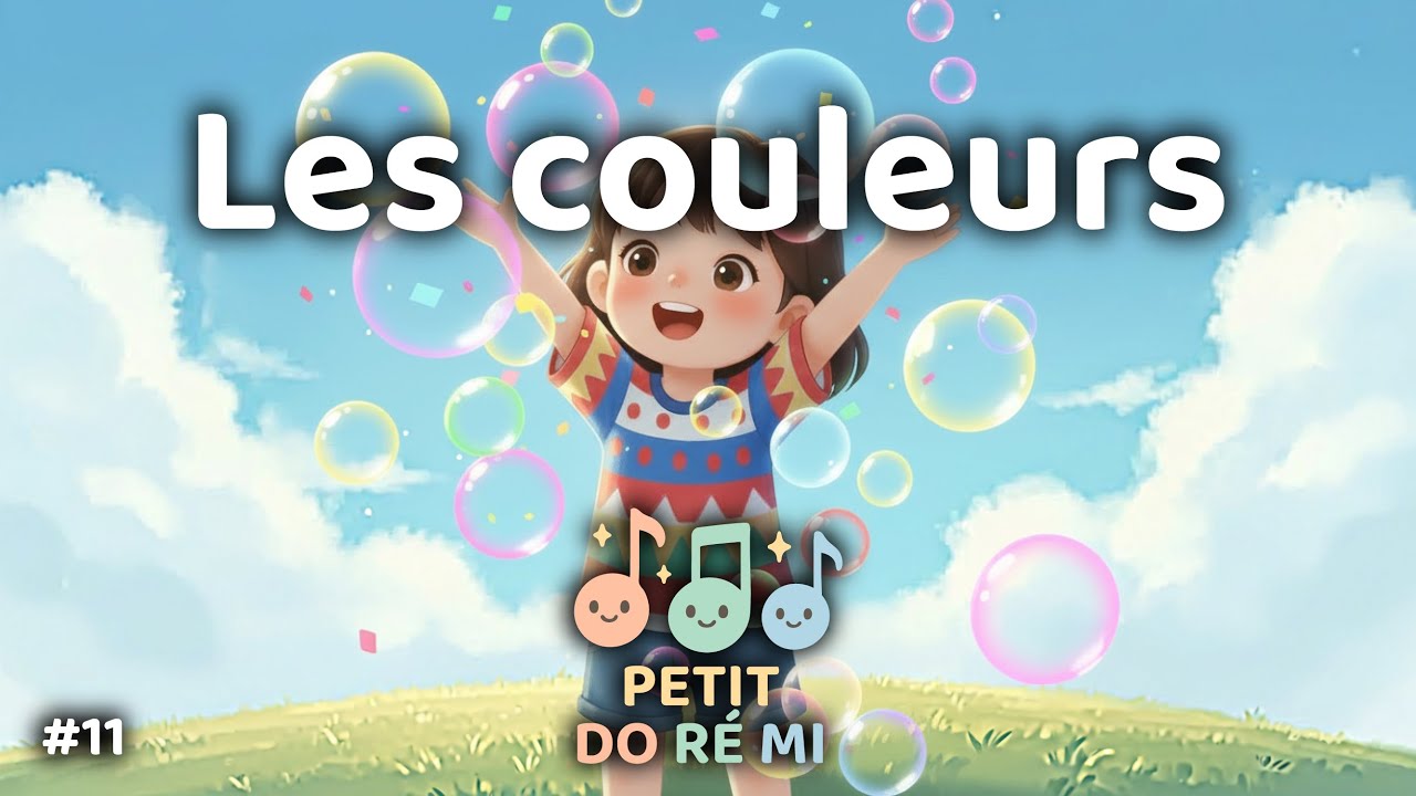 Les couleurs 🌈🎶 | Comptine éducative pour enfants (2–6 ans) | Petit Do Ré Mi