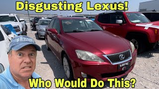 You Won't Believe The Inside Of This Lexus IS250! Copart Walk Around 5/17/24