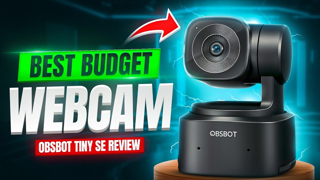BEST CHEAP Camera For Streaming! | OBSBOT Tiny SE Review - YouTube