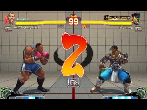 Ultra Street Fighter IV battle: Balrog vs M. Bison