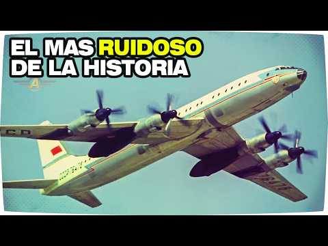 El Avión Comercial Más Seguro de la URSS - Túpolev Tu-114