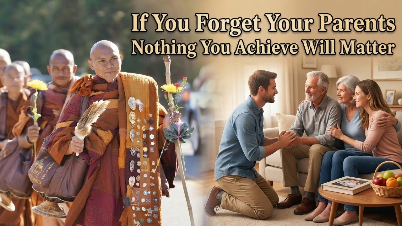 A Monk Said the Most Successful People Are Those Who Care for Their Parents