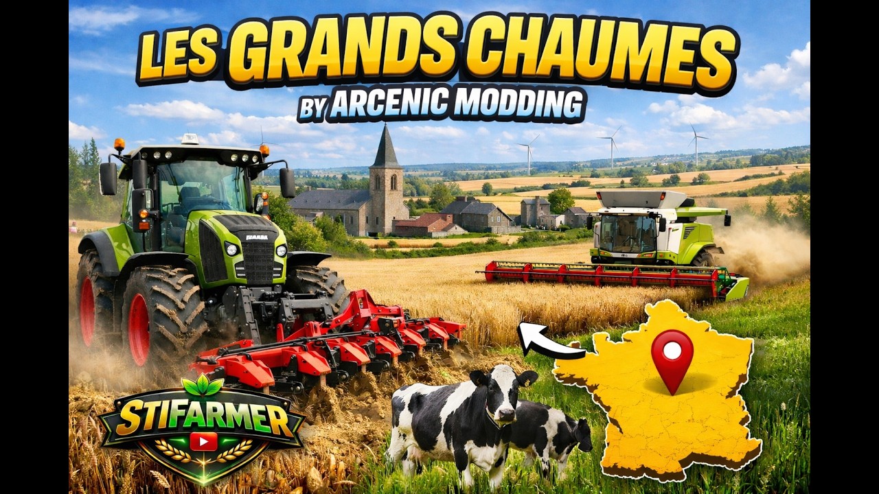 maps Les Grandes Chaumes by Arsenic Modding  on  arrose les arbres fruitiers