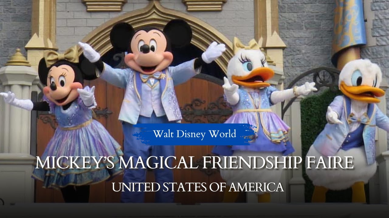 Mickey's Magical Friendship Faire - 50th Anniversary Celebration - Magic Kingdom Park - WDW - 2022