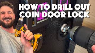 How To Drill Out A Coin Door Lock