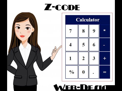 how to make calculator using html and css/Z-code