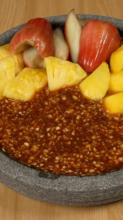 Resep Lengkap Klik ▶️ ☝️ Bumbu Rujak Buah