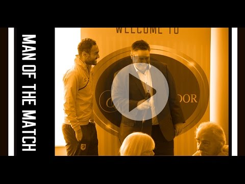 hull down The Tigers v Rotherham | Man of the Match Presentation