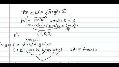 Barycentrics Part 6: Distances and Circles