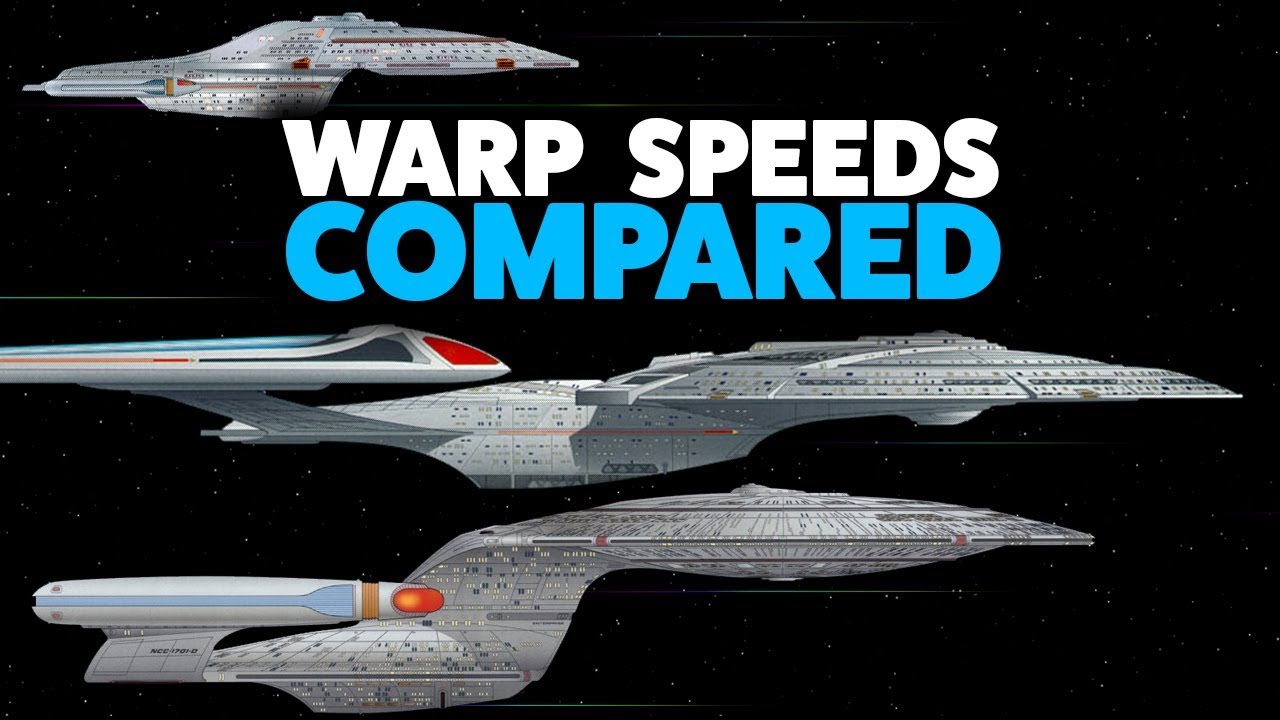Star Trek Speed Chart