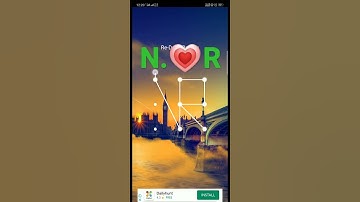 N💗💞R  Pattern Lock #ShortsVideo | True Love Pattern Lock | Dewanshi Ki Tech