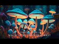 Magical mushroom forest healing nature sounds magical flute  sleep healing relax