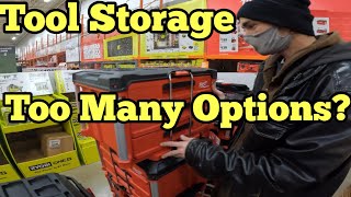 Best Tool Storage Options At Home Depot Vlog 2