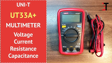 UNI-T UT33A+ Multimeter Unboxing & Testing