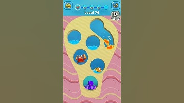 Save the fish - (Level 76) gameplay #shorts