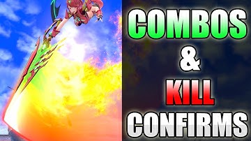 Smash Ultimate: Pyra Down-Air Combos and Kill Confirms