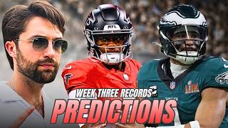 TOO much has changed... NFL Game Picks for Week Three of the 2026 NFL Season | Records Predictions