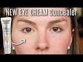 NEW L'OREAL TRUE MATCH EYE CREAM IN A CONCEALER review, demo, and wear test | shade C1-2