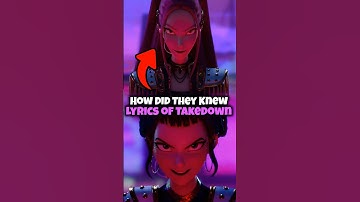 Hoe wisten Evil Mira en Zoey de tekst van "Takedown"? | Kpop Demon Hunters #kpopdemonhunters #rumi