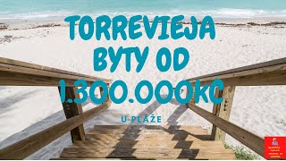 TORREVIEJA nemovitosti byt již za méně než 1.500.000Kc u pláže -ŠPANĚLSKO NEMOVITOSTI