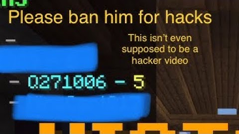 Encountering another hacker with MineCart817 #mcpe #nethergames #hackers