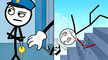 Thief Puzzle VS Ragdoll Break: Kick Loser, New UPDATE - All Levels Android, iOS Gameplay Ep 01