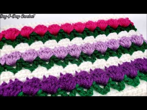 Crochet Easy Rosebud Stitch | Bag O Day Crochet Tutorial #674 Subtitles Available in 21 Languages Crochet Easy Rosebud Stitch | Bag O Day Crochet Tutorial #674 Subtitles Available in 21 Languages