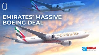 Wow: Emirates' Massive New Order For Boeing 777Xs and 787s At The Dubai Airshow
