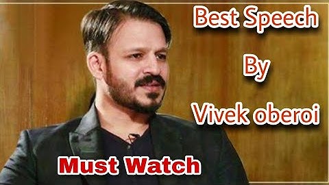 Best Motivation speech by vivek oberoi ।। Youth Motivation ।। Must listen all Student