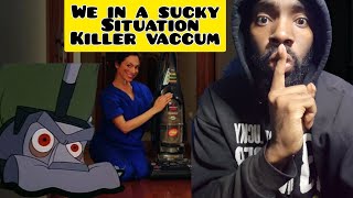 (My Reaction)The Vaccum Short Horror Flim 31 days of Halloween Challenge