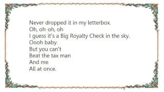 Van Morrison - The Big Royalty Check Lyrics