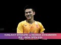 Kunlavut vitidsarn vs magnus johannesen  badminton 2024