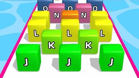 A-Z RUN 🟢🌟 - All Levels Gameplay Android, iOS v.71