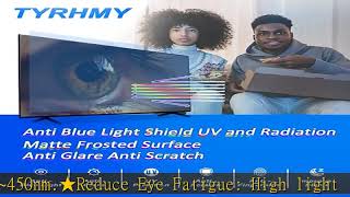 Anti Glare TV Screen Protector for 43 Inch LCD, LED etc, Out Blue Light, Anti UV Relieve Eye Strain