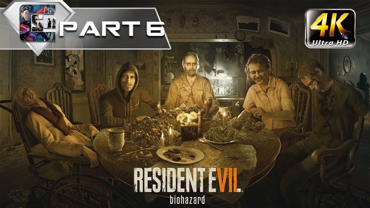 resident evil 7 part 1 no commentary Resident Evil 7 Walkthrough - (4K/60fps) Blind (Let's Play) Part 6