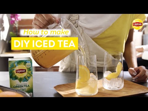 Recipe for Lipton DIY Iced Tea