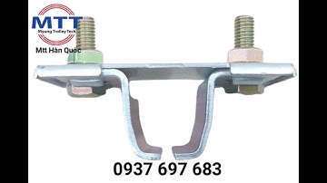 Kẹp treo ray C cầu trục - Chổi tiếp điện - Cáp điện dẹt - Ray điện - Ray điện hộp kín - Diot sr-60