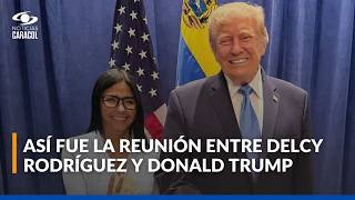 Conclusiones de la histórica reunión entre Delcy Rodríguez y Donald Trump en Estados Unidos