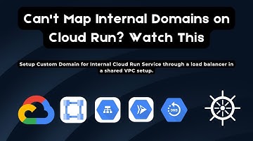 How to Map Custom Internal Domains to Cloud Run in a Shared VPC using Load Balancer