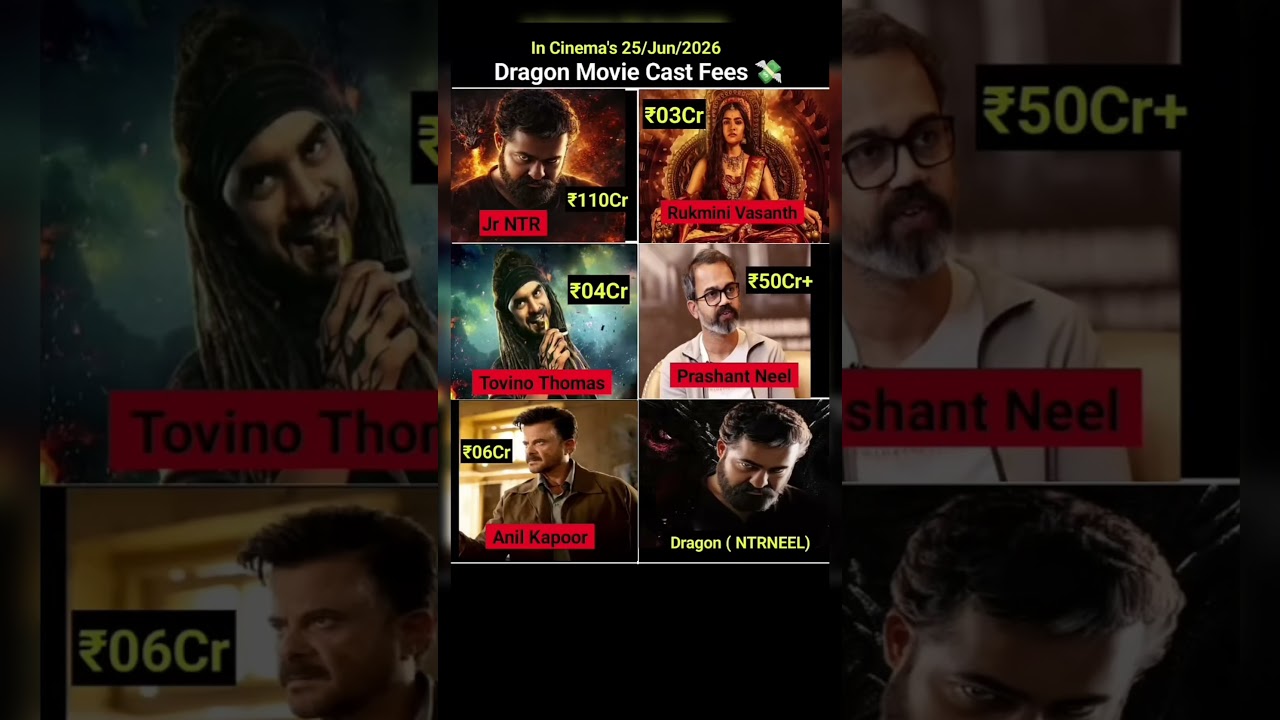 Dragon Movie full Cast Fees? 