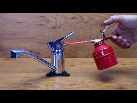 Видео: Как починить протекающий кран за 2 минуты
