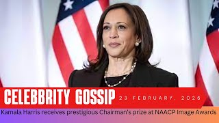 Kamala Harris receives prestigious Chairman’s prize at NAACP Image Awards