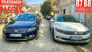 Vw Passat B7 B8 Passat Karşilaştirdim Sessi̇zli̇ği̇ Şaşirtti Tüm Detaylariyla 14 Tsi 122Hp