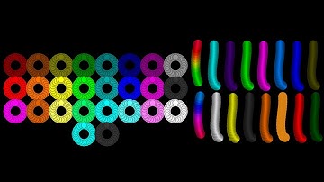 Shutter Crush Rings + Worms Survival Race ASRM in Algodoo