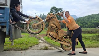 Download Lagu The girl bought the car, repaired and restored the old Suzuki GZ125 motorcycle. MP3 Download Lagu The girl bought the car, repaired and restored the old Suzuki GZ125 motorcycle. MP3