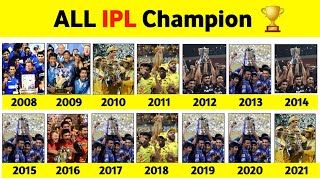 IPL Winner Team list from 2008 To 2023.