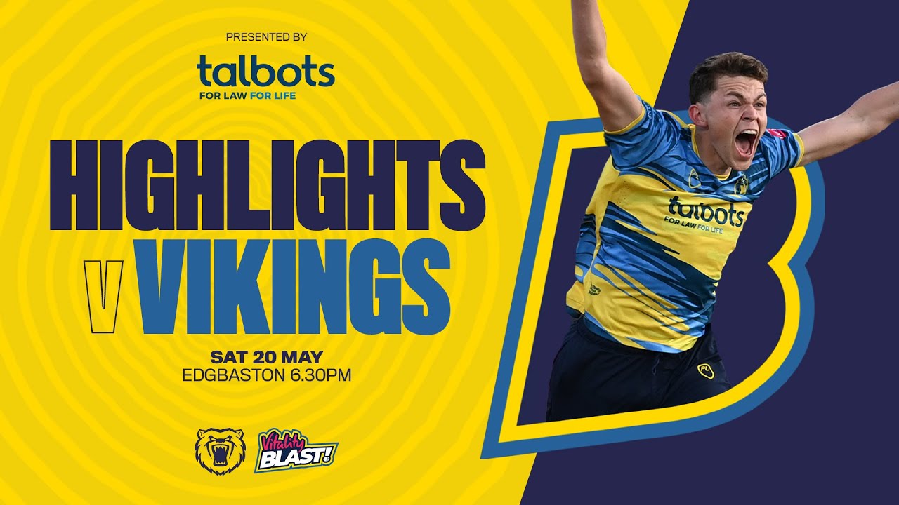 HIGHLIGHTS | Hain and Brookes star as Bears beat Vikings at Blast Off