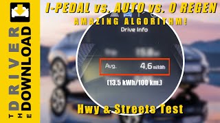 Part I: Think I-PEDAL Is The Most Efficient? SURPRISING Test Results!! Kia EV6 / Ioniq 5